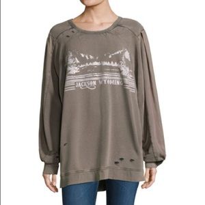 Free people slouchy sweater